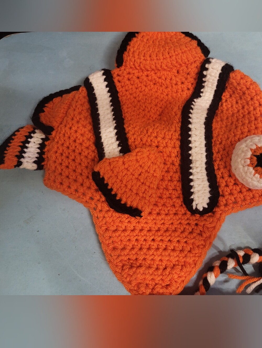 Handmade Nemo Crochet Kids Hat #1674-423